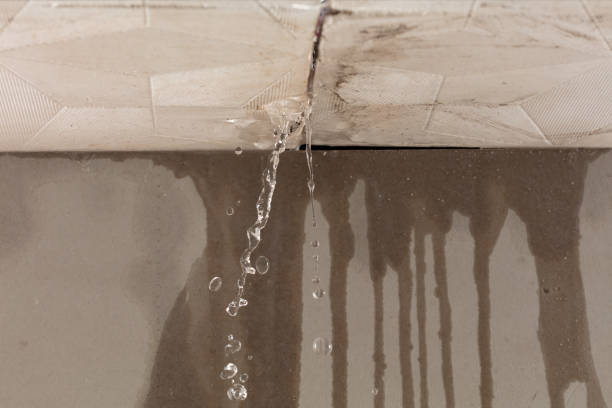 Professional Sewage Cleanup technician working in Montauk, NY